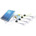 Kits solaires autonomes - Kit éclairage solaire  T-LITE Blanc