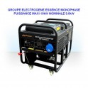 Groupes électrogènes - Groupe électrogène GG12000LE 10kW moteur Essence