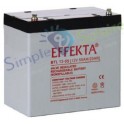  - AGM BTL 12-55 Batterie solaire Effekta 