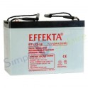 Batteries solaires - AGM BTL 12-60 Batterie solaire Effekta 