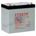 Batteries solaires - AGM BTL 12-65 Batterie solaire Effekta 