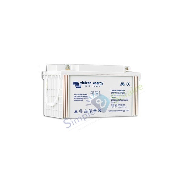 batterie solaire gel 130ah 12v c20